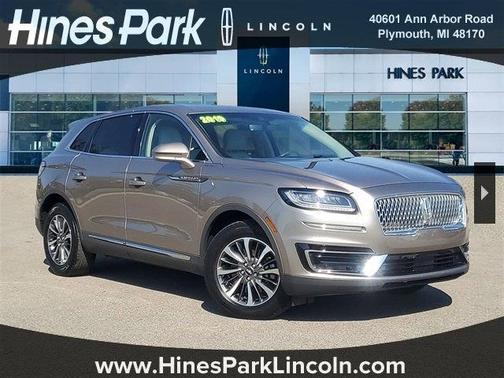 2019 Lincoln Nautilus Select