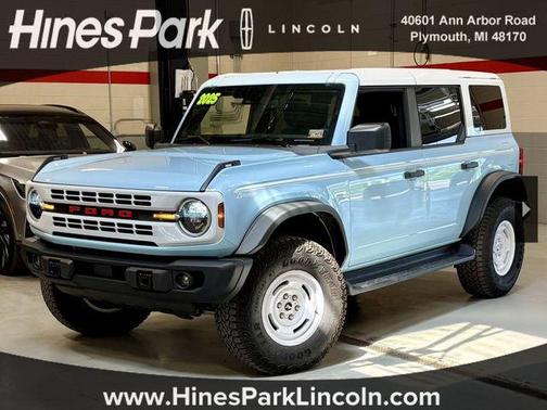 Robins Egg Blue 2025 Ford Bronco Heritage Edition