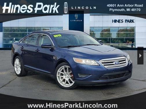 Dark Blue Pearl Metallic 2012 Ford Taurus SEL