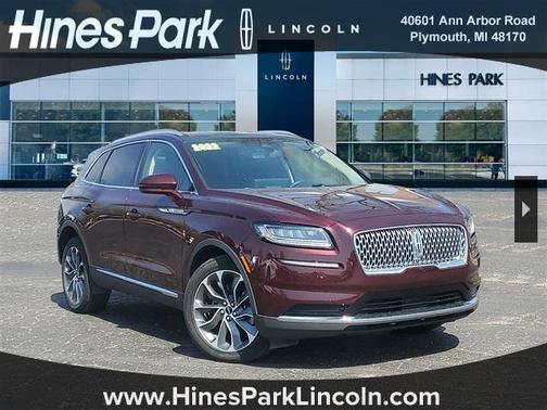2022 Lincoln Nautilus Reserve