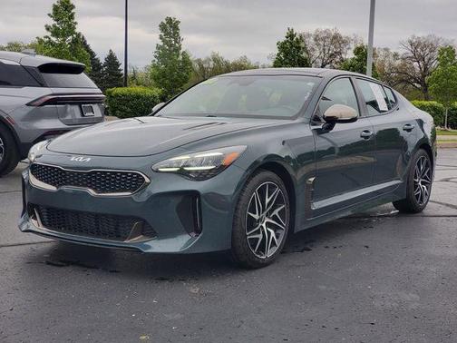 Ascot Green 2023 Kia Stinger GT-Line