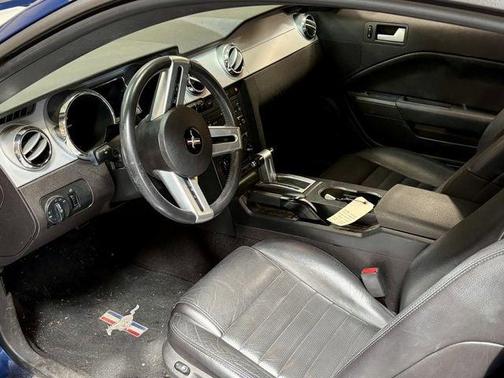Blue 2007 Ford Mustang GT