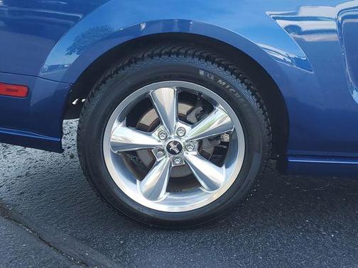 Blue 2007 Ford Mustang GT