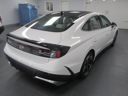 White 2024 Hyundai SONATA SEL