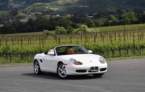 Biarritz White 2001 Porsche Boxster S