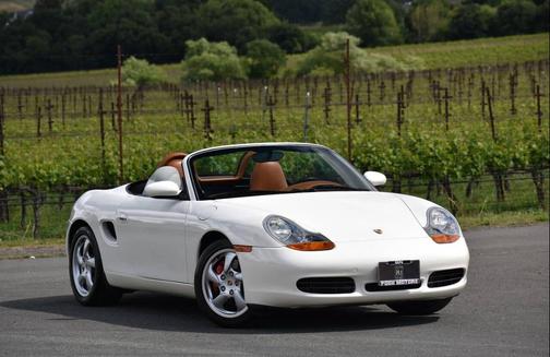 Biarritz White 2001 Porsche Boxster S