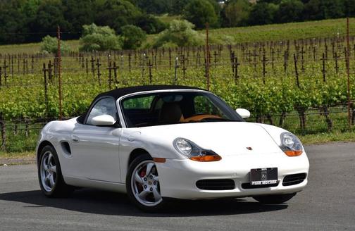 Biarritz White 2001 Porsche Boxster S