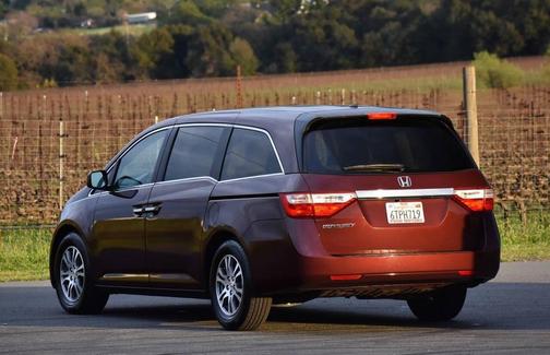 Dark Cherry Pearl 2011 Honda Odyssey EX