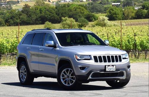 Billet Silver Metallic Clearcoat 2015 Jeep Grand Cherokee Limited