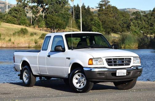 Oxford White Clearcoat 2003 Ford Ranger XLT SuperCab