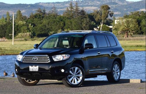 Black 2008 Toyota Highlander Hybrid Limited