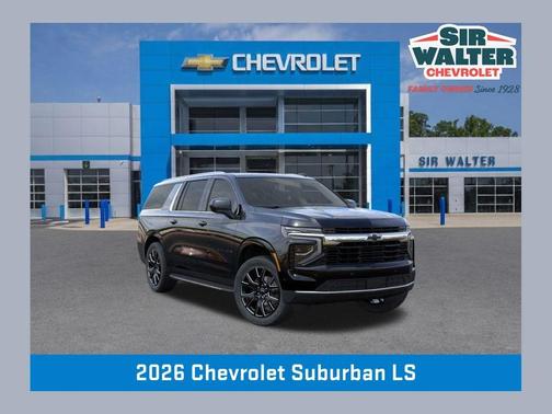 Black 2026 Chevrolet Suburban LS