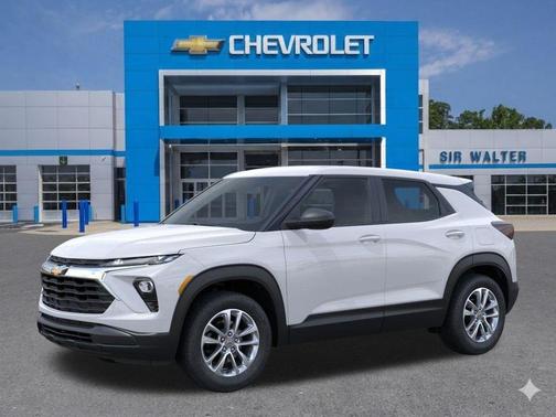 Summit White 2026 Chevrolet Trailblazer LS