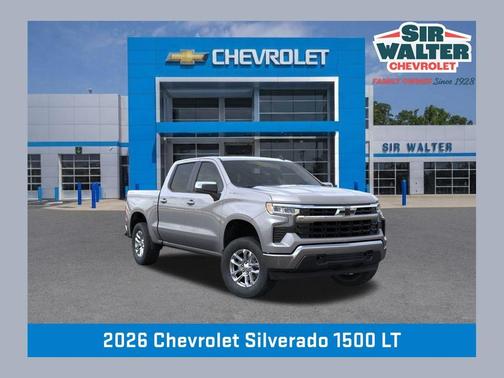Sterling Gray Metallic 2026 Chevrolet Silverado 1500 LT