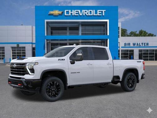 Summit White 2026 Chevrolet Silverado 3500 LTZ
