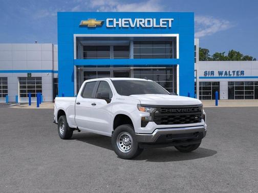 Summit White 2026 Chevrolet Silverado 1500 WT