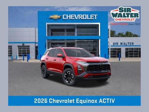 Radiant Red 2026 Chevrolet Equinox ACTIV