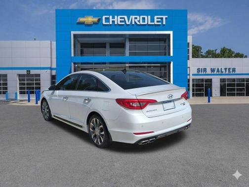 Quartz White Pearl 2015 Hyundai SONATA Limited 2.0T