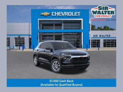 Mosaic Black Metallic 2026 Chevrolet Trailblazer LS