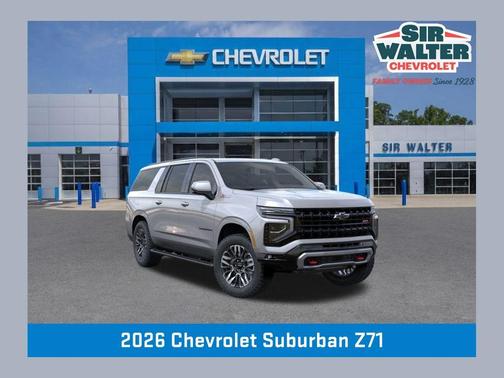 Sterling Gray Metallic 2026 Chevrolet Suburban Z71