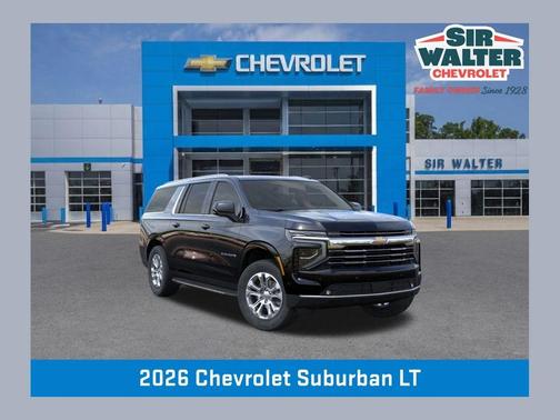 Black 2026 Chevrolet Suburban LT
