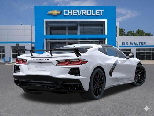 Arctic White 2026 Chevrolet Corvette Stingray w/1LT