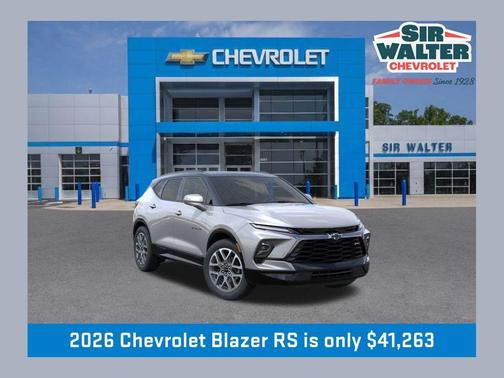 Sterling Gray Metallic 2026 Chevrolet Blazer RS