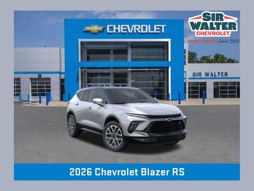 Sterling Gray Metallic 2026 Chevrolet Blazer RS