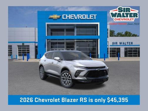 Sterling Gray Metallic 2026 Chevrolet Blazer RS