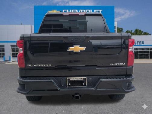 Black 2025 Chevrolet Silverado 1500 Custom