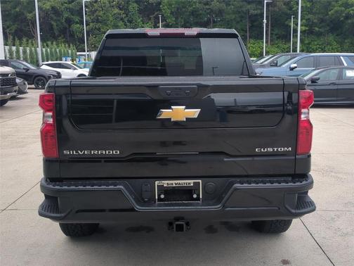 Black 2025 Chevrolet Silverado 1500 Custom