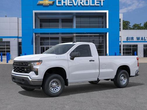 Summit White 2026 Chevrolet Silverado 1500 WT