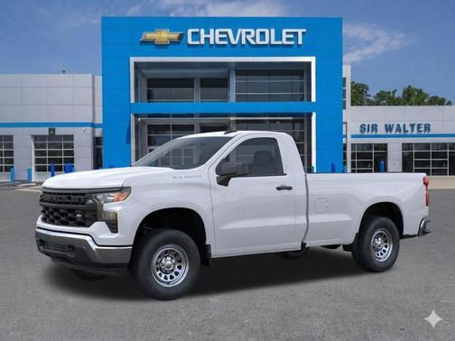 Summit White 2026 Chevrolet Silverado 1500 WT