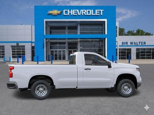 Summit White 2026 Chevrolet Silverado 1500 WT