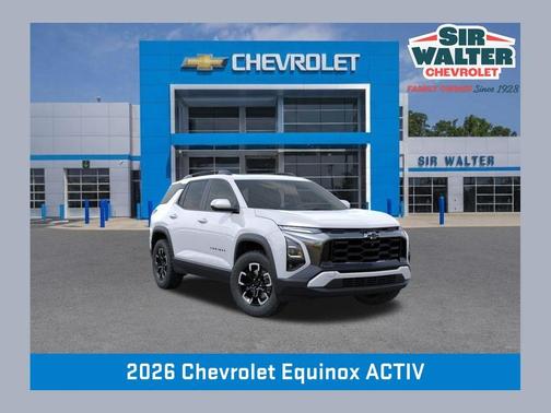 Polar White 2026 Chevrolet Equinox ACTIV