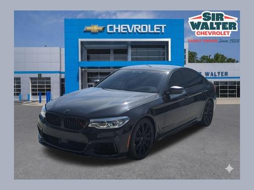 Black Sapphire Metallic 2018 BMW M550 i xDrive