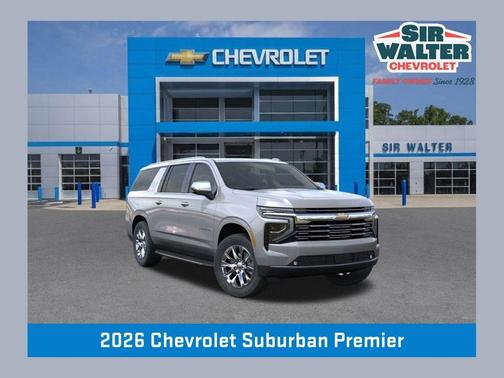 Sterling Gray Metallic 2026 Chevrolet Suburban Premier