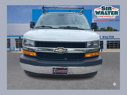 Summit White 2021 Chevrolet Express 3500 Work Van