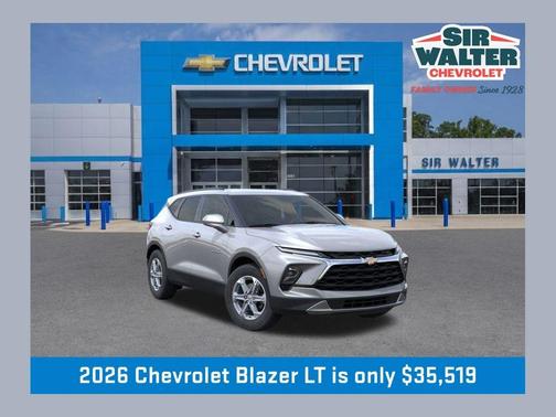 Sterling Gray Metallic 2026 Chevrolet Blazer LT