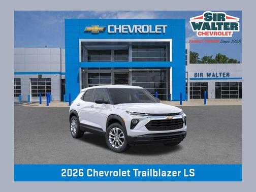 Summit White 2026 Chevrolet Trailblazer LS