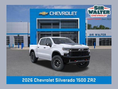Summit White 2026 Chevrolet Silverado 1500 ZR2