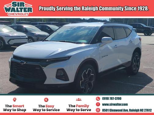 Iridescent Pearl Tricoat 2021 Chevrolet Blazer RS