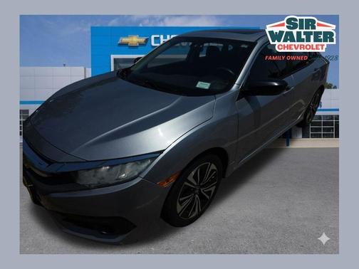 Lunar Silver Metallic 2017 Honda Civic EX-T