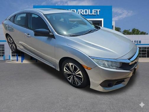 Lunar Silver Metallic 2017 Honda Civic EX-T
