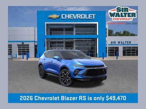 Rip Tide Blue 2026 Chevrolet Blazer RS