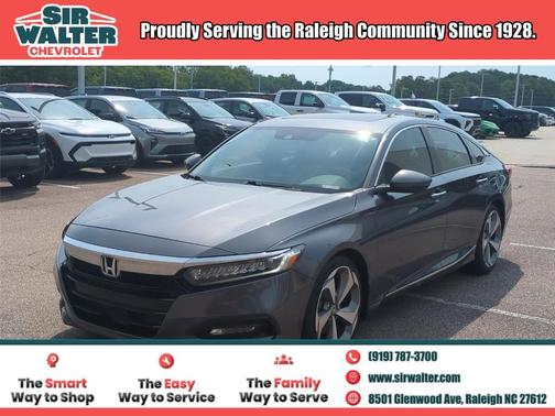 Lunar Silver Metallic 2020 Honda Accord Touring 2.0T