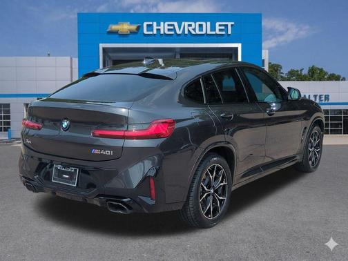 Carbon Black Metallic 2023 BMW X4 M40i
