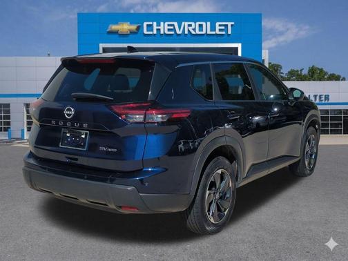 Deep Ocean Blue 2024 Nissan Rogue SV