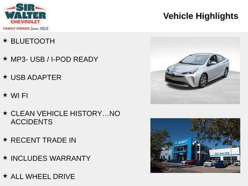 2019 Toyota Prius LE