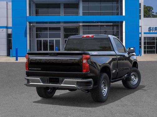 Black 2026 Chevrolet Silverado 1500 WT